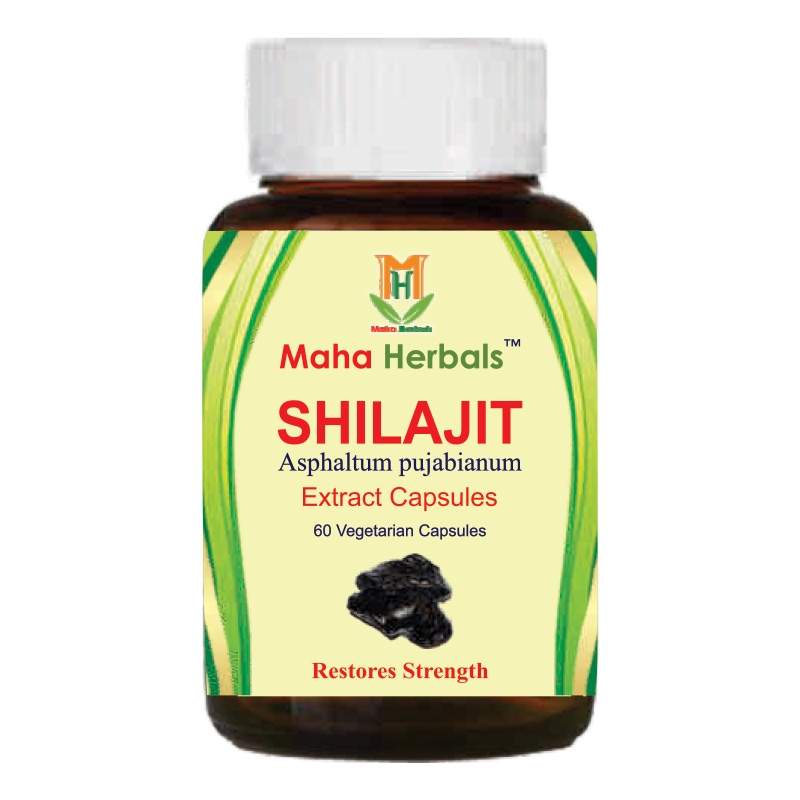 Maha Herbal Shilajit Extract Capsules