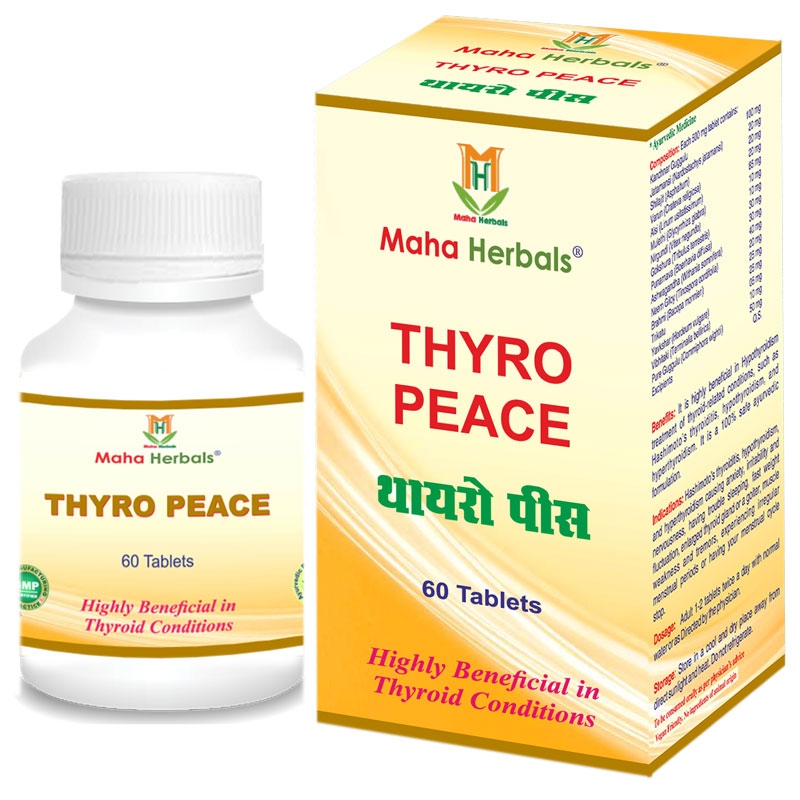 Maha Herbal Thyro Peace Tablets