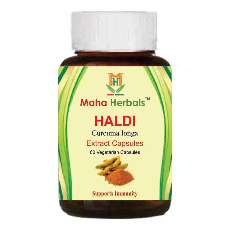 Maha Herbal Haldi Extract Capsules