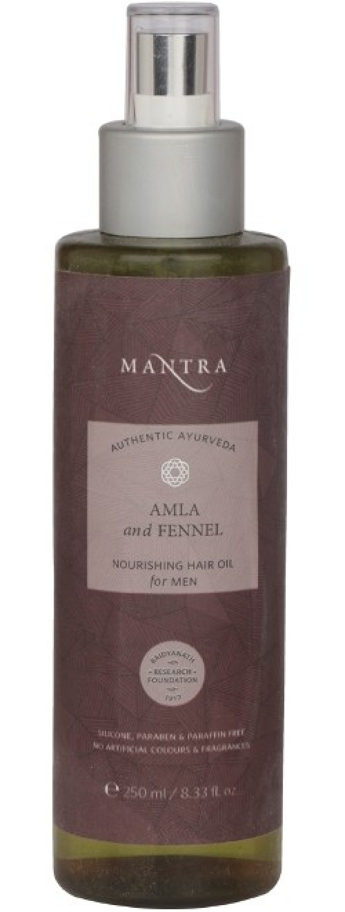 Mantra Amla & Fennel Nourishing For Men Hair Oil