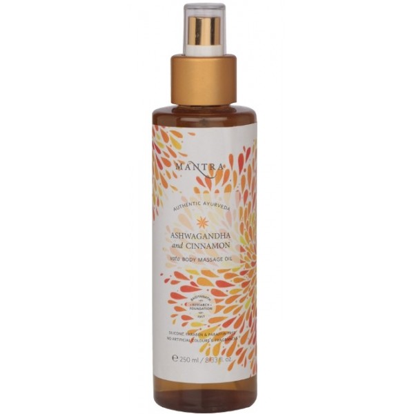 Mantra Ashwagandha And Cinnamon Vata Body Massage Oil