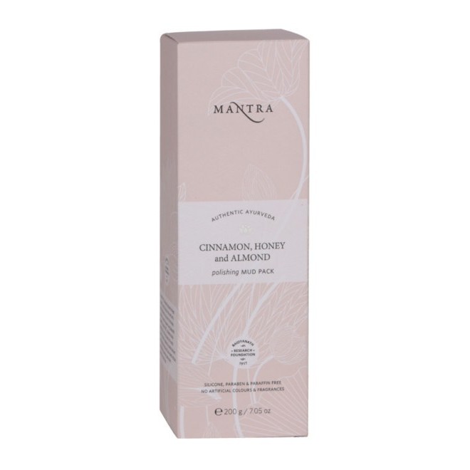 Mantra Cinnamon Honey & Almond Polishing Mud Pack