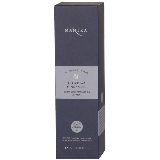 Buy Mantra Clove And Cinnamon Herbal Body Massage Oil For Men at Best Price Online