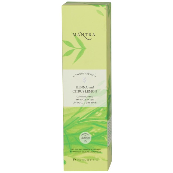 Mantra Henna & Citrus Lemon Conditioning Hair Cleanser