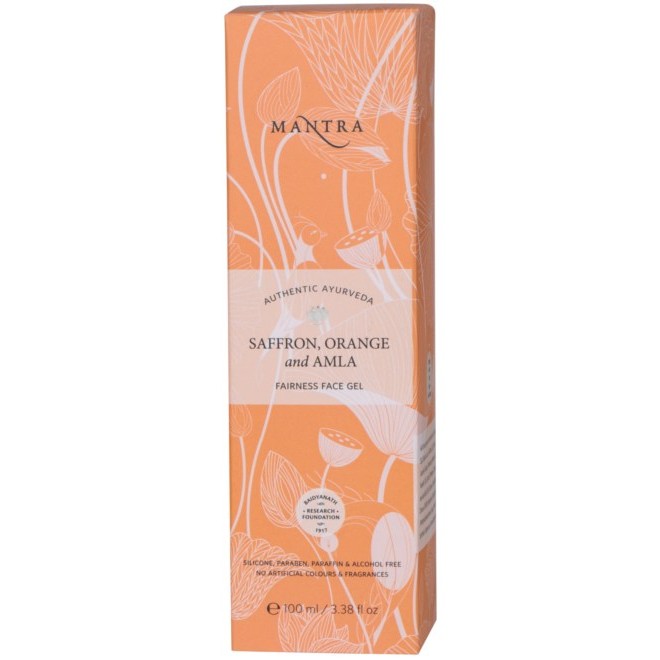 Mantra Saffron Orange And Amla Fairness Face Gel