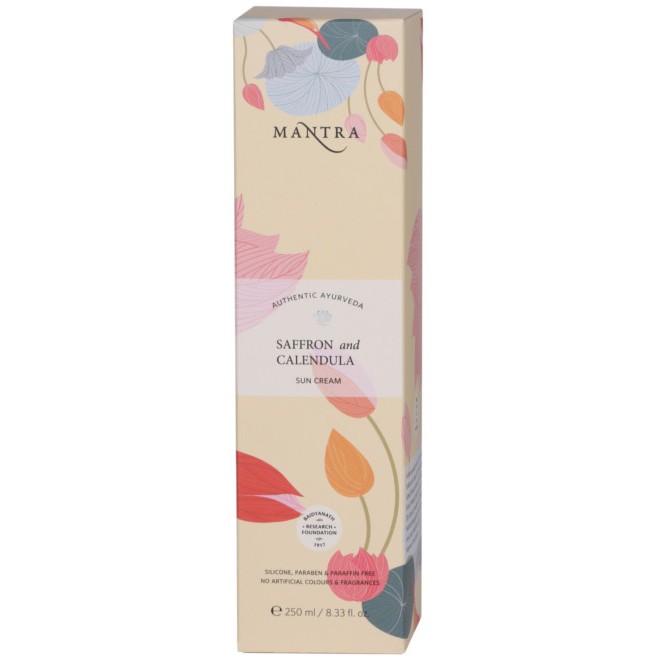 Mantra Saffron And Calendula Sun Cream Spf 50 Pa+