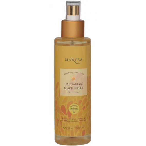 Mantra Haritaki And Black Pepper Cellulite Oil