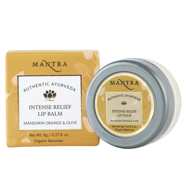 Mantra Intense Relief Lip Balm Mandarin Orange & Olive