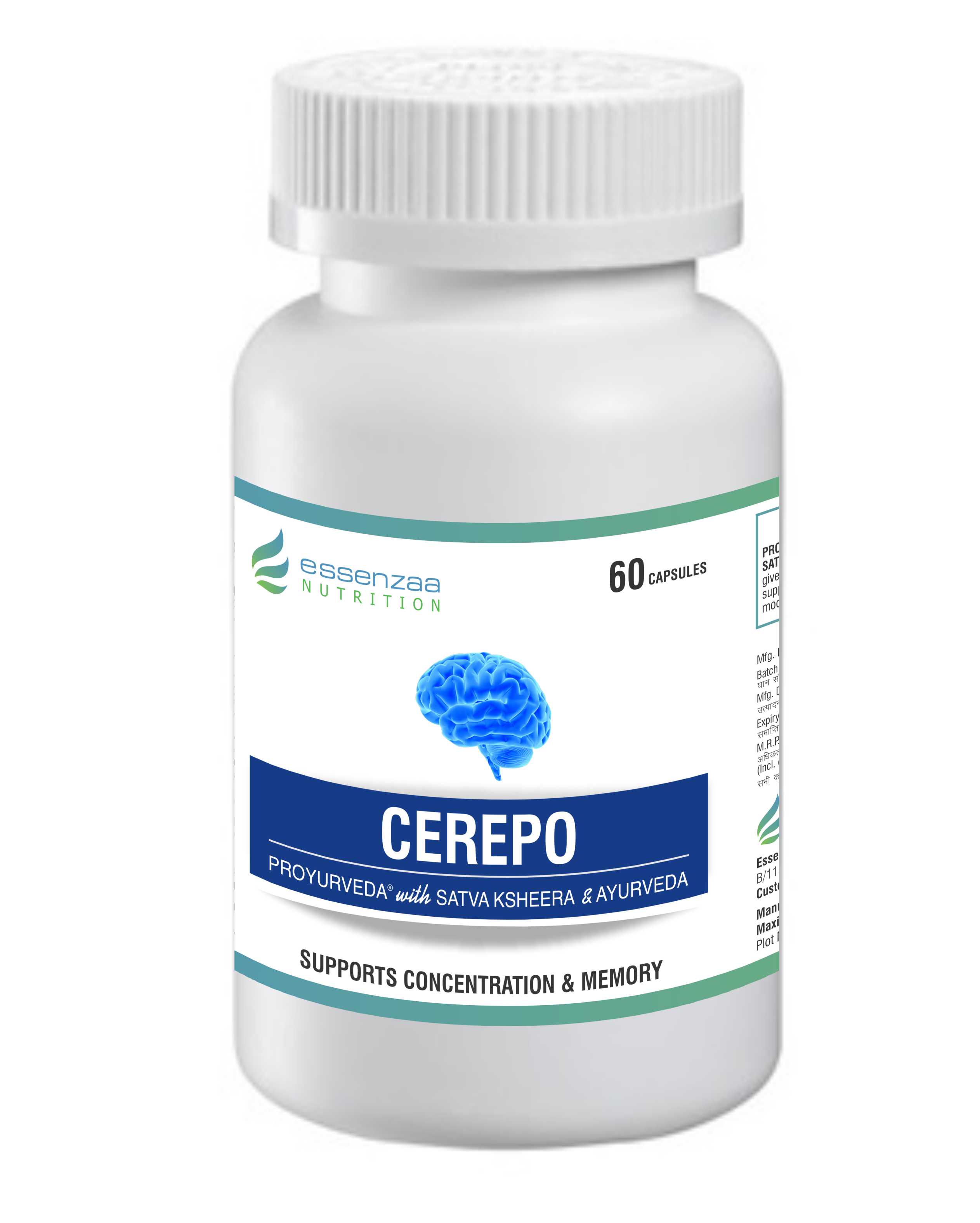 Essenzaa Cerepo Capsule (Maximaa Proyurveda Cerepo Capsule)