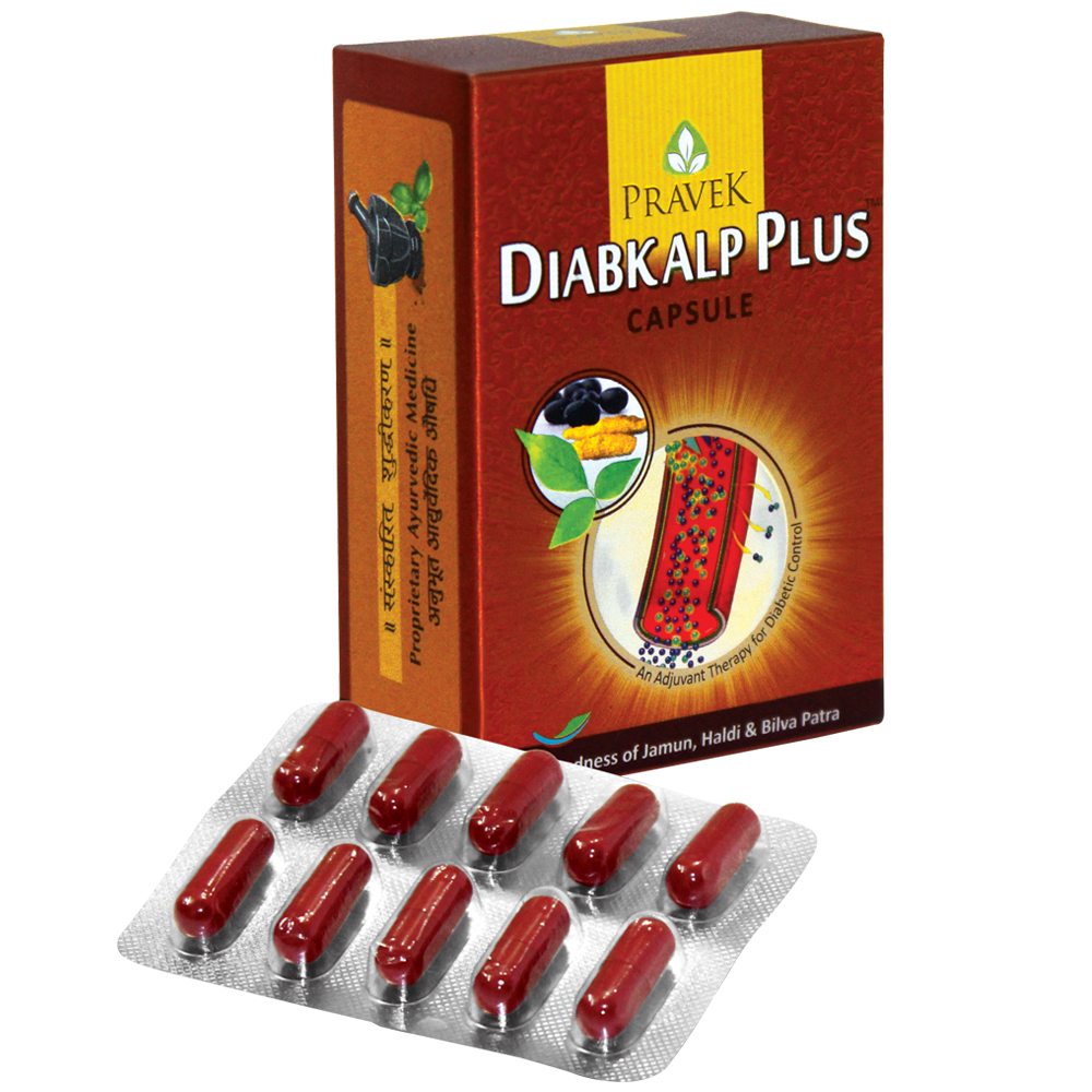 Buy Pravek Diabkalp Plus Capsule at Best Price Online