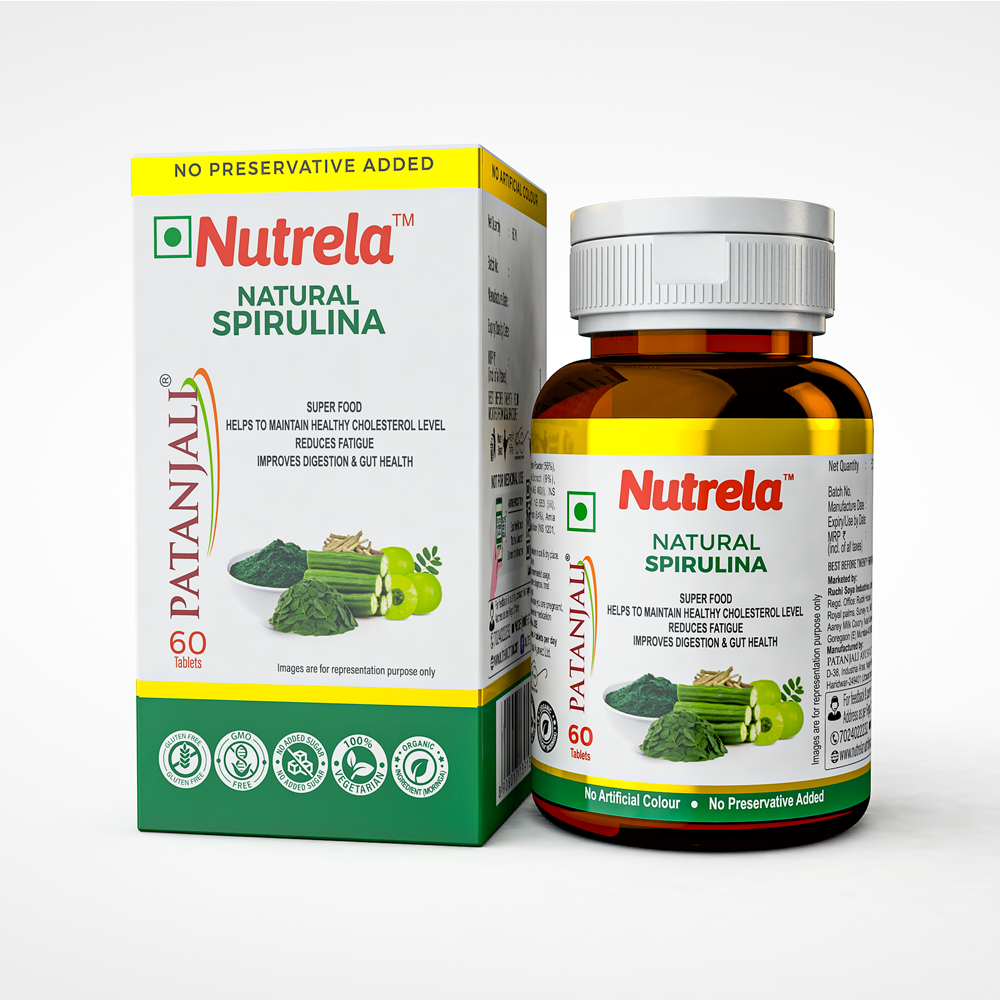 Buy Patanjali Nutrela Natural Spirulina at Best Price Online