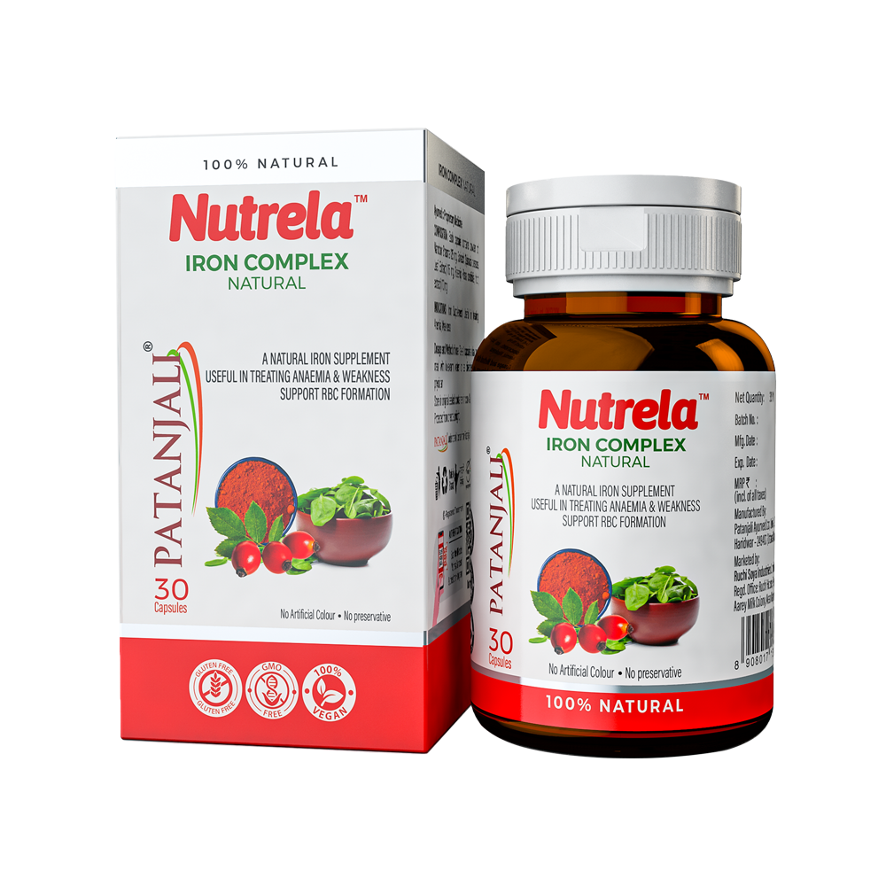 Patanjali Nutrela Iron Complex Natural