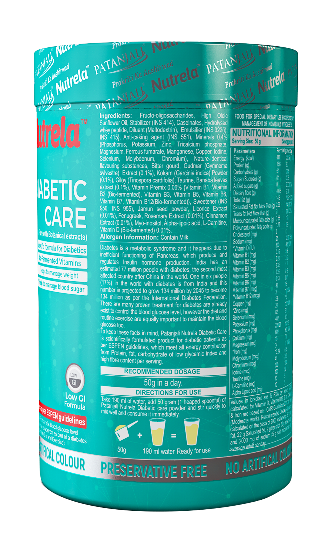 Patanjali Nutrela Diabetic Care