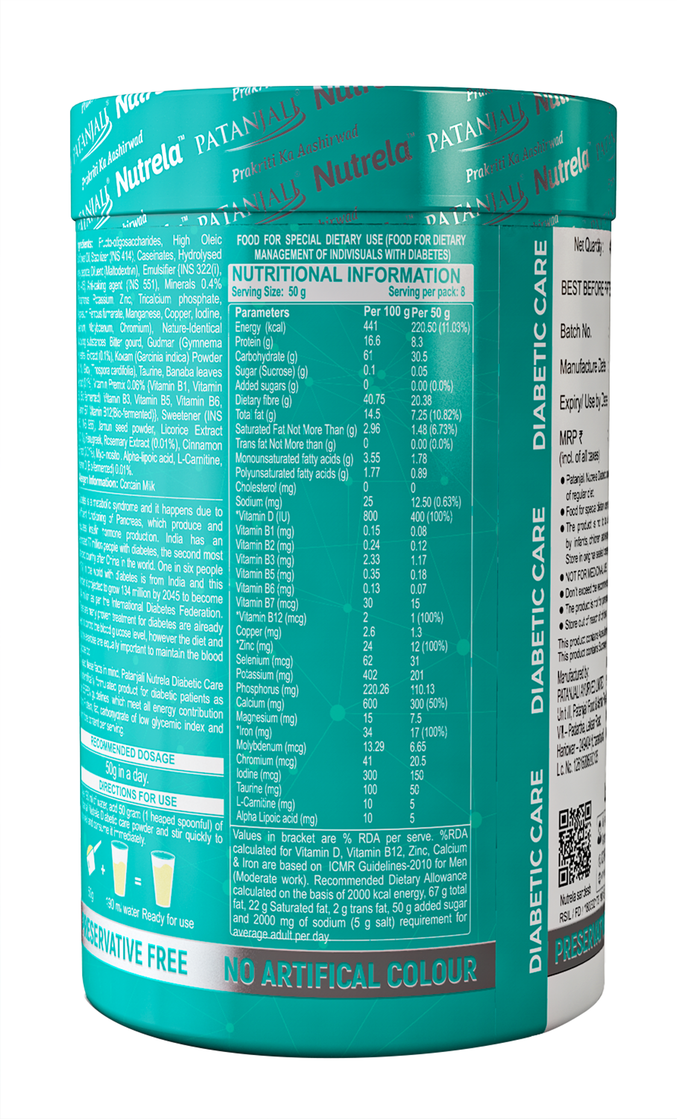 Buy Patanjali Nutrela Diabetic Care at Best Price Online