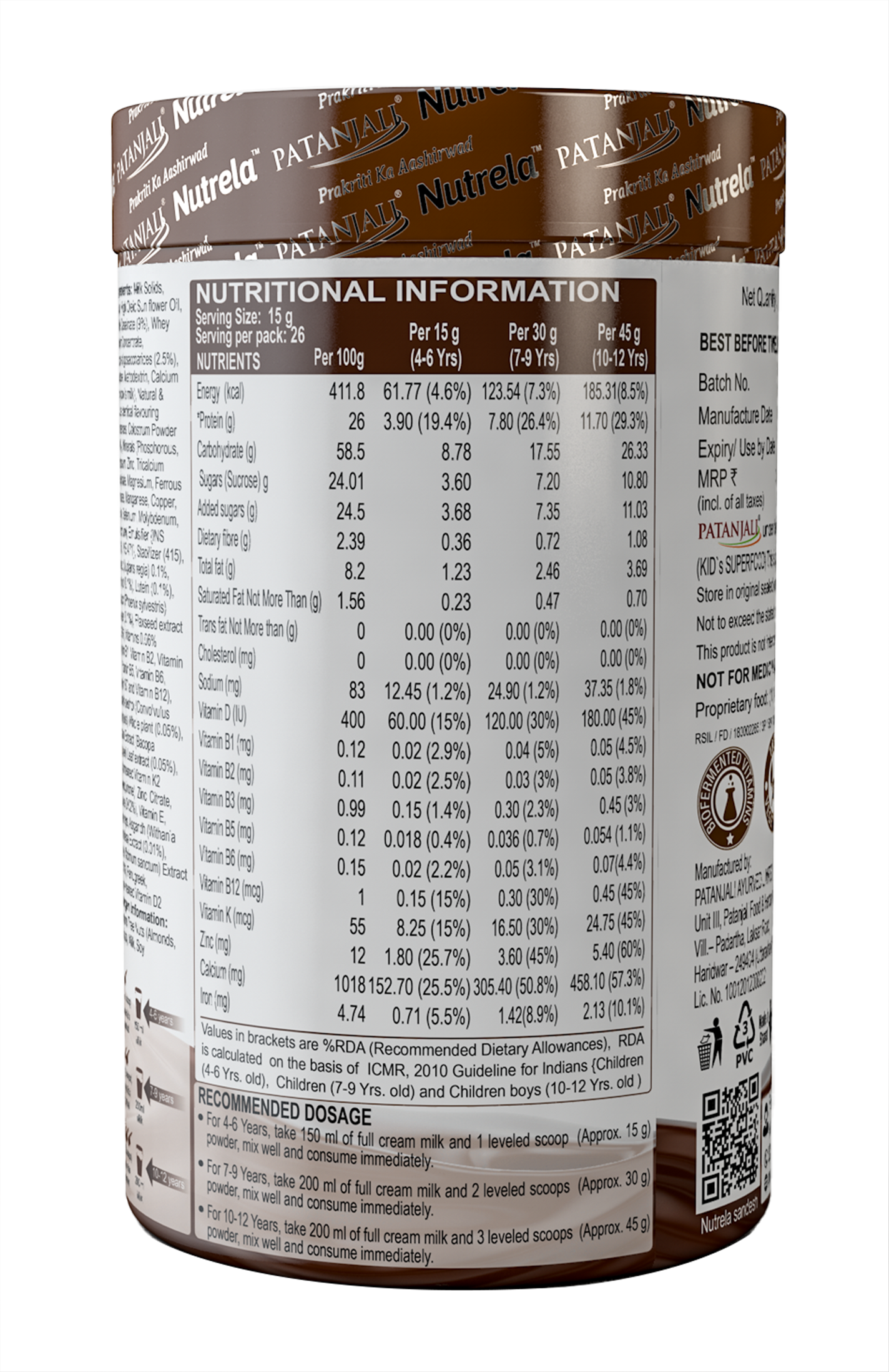 Buy Patanjali Nutrela Kids Superfood at Best Price Online