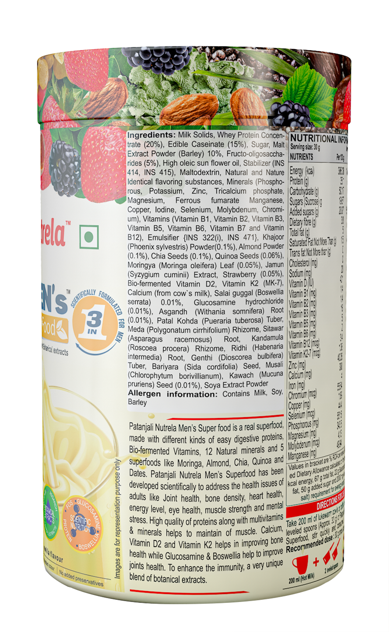 Patanjali Nutrela Men's Superfood