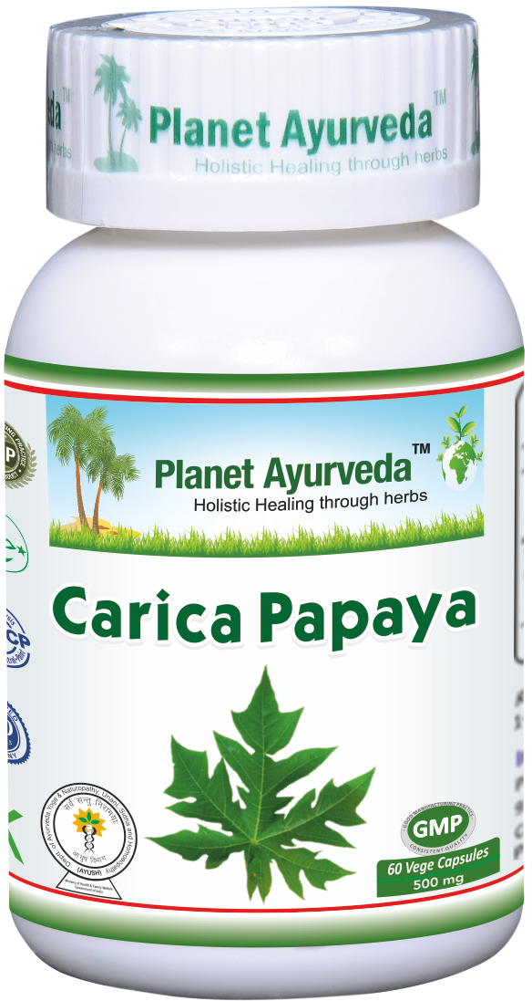 Planet Ayurveda Carica Papaya Capsules