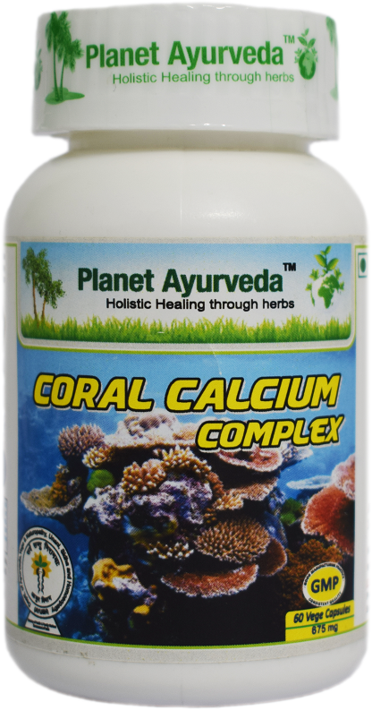 Planet Ayurveda Coral Calcium Complex Capsules
