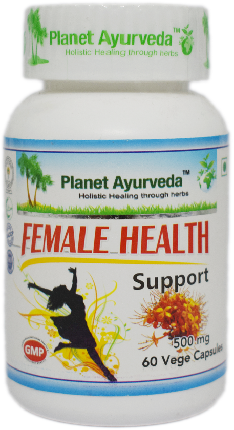 Planet Ayurveda Female Health Support Capsules