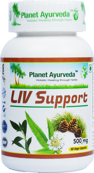 Planet Ayurveda Liv Support Capsules