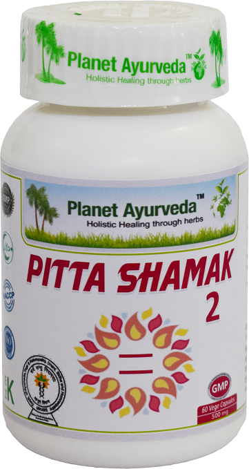 Planet Ayurveda Pitta Shamak - 2 Capsules