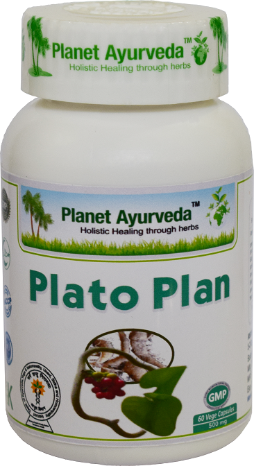 Planet Ayurveda Plato Plan Capsules