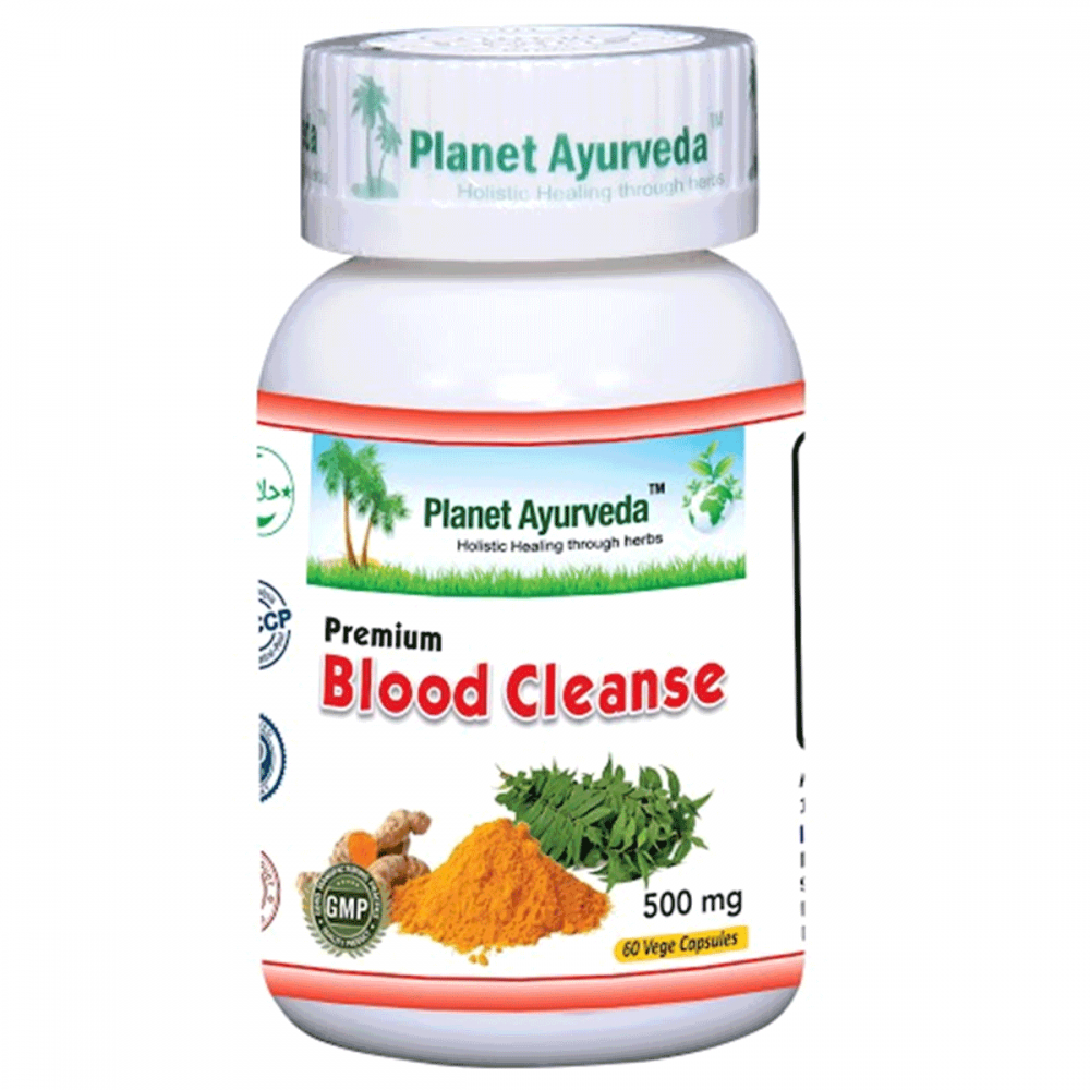 Planet Ayurveda Premium Blood Cleanse Capsules