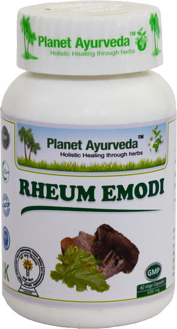 Planet Ayurveda Rheum Emodi  Capsules