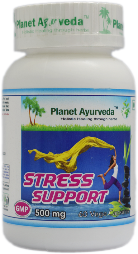 Planet Ayurveda Stress Support Capsules