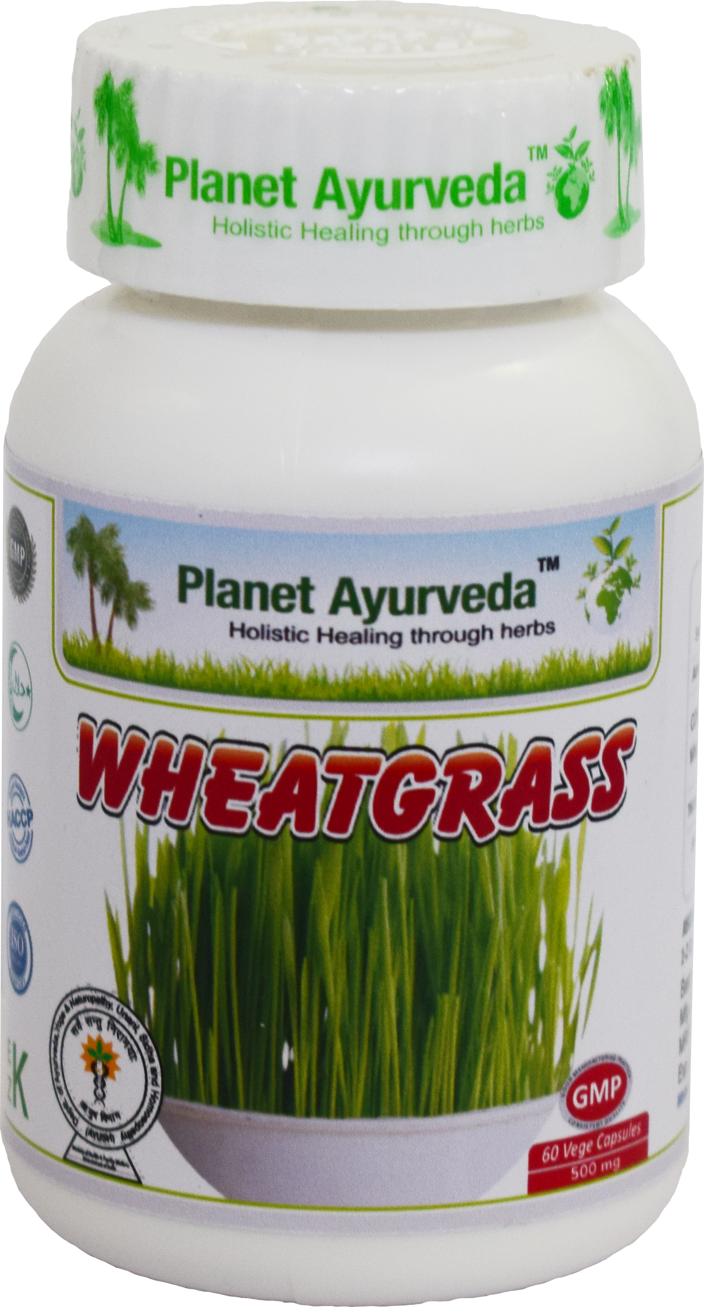 Planet Ayurveda Wheatgrass Capsules