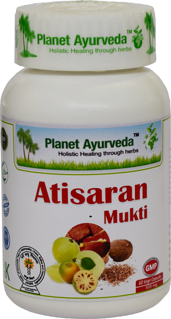 Planet Ayurveda Atisaran Mukti Capsules