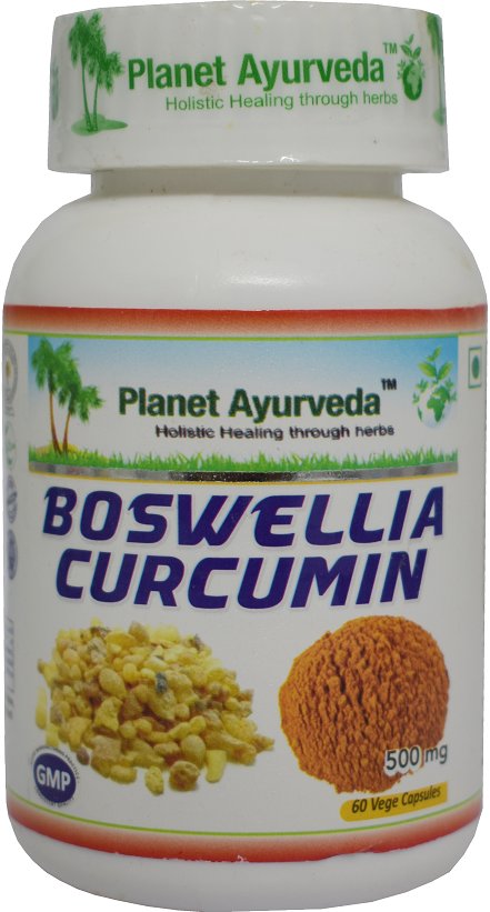 Planet Ayurveda Boswellia+Curcumin Capsules
