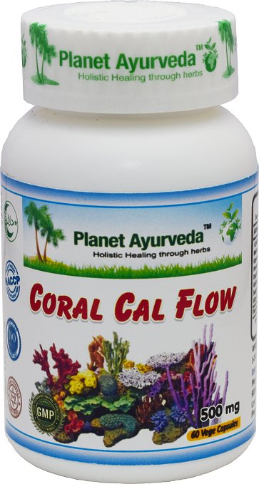 Planet Ayurveda Coral Cal Flow Capsules