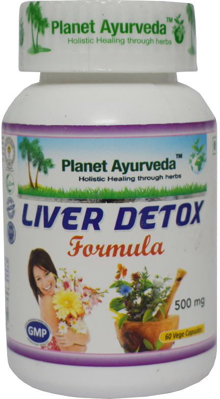 Planet Ayurveda Liver Detox Formula Capsules