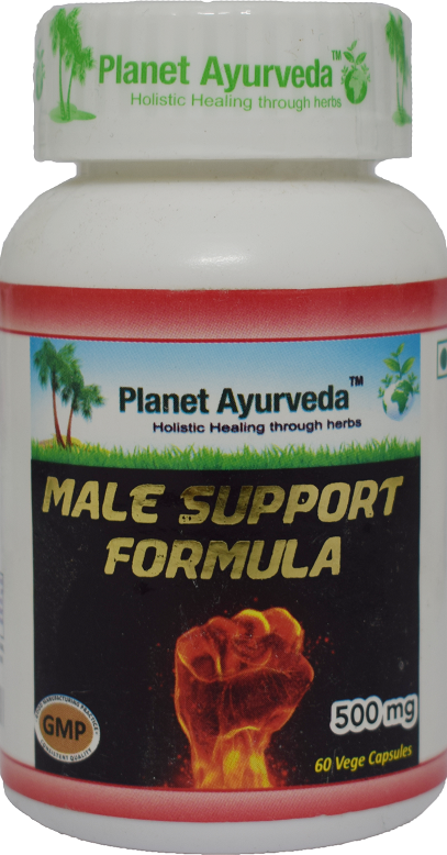 Planet Ayurveda Male Support Formula Capsules