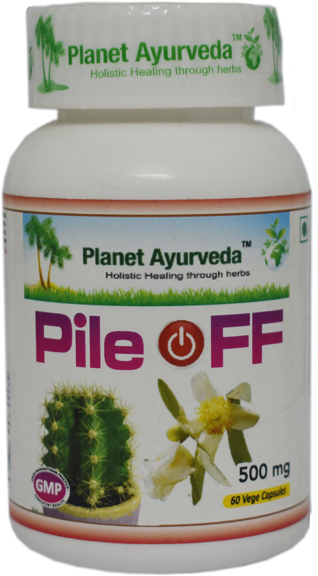 Planet Ayurveda Pile-Off Capsules 