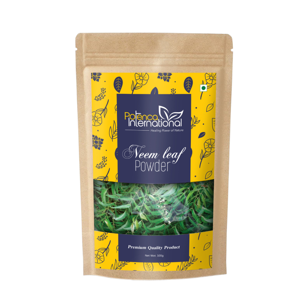 Buy Potenca Natural Neem Leaves Powder at Best Price Online