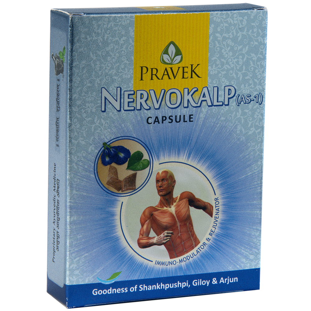 Buy Pravek Nervokalp Capsule Online at Best Price