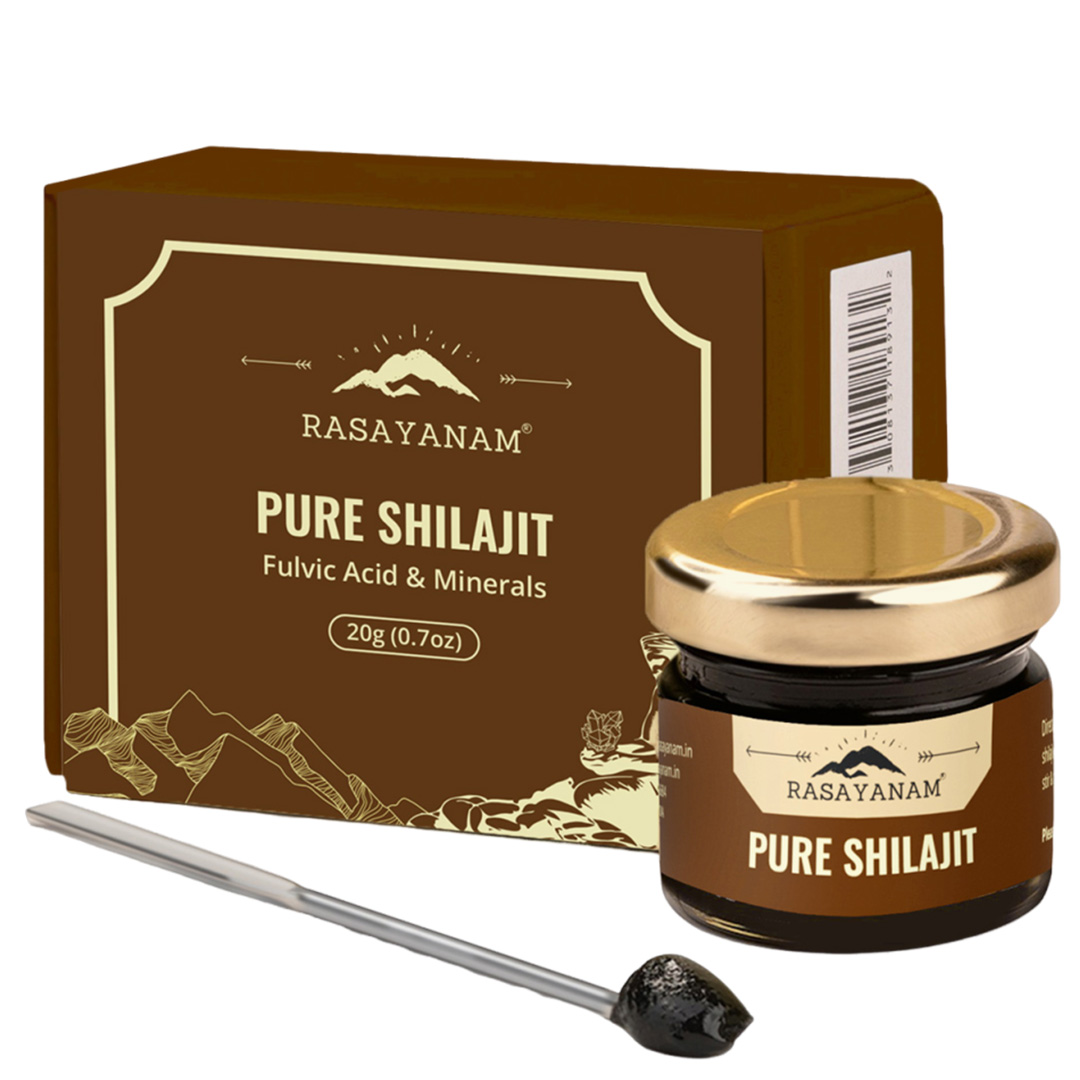 Rasayanam Pure Himalayan Shilajit / Shilajeet Resin 