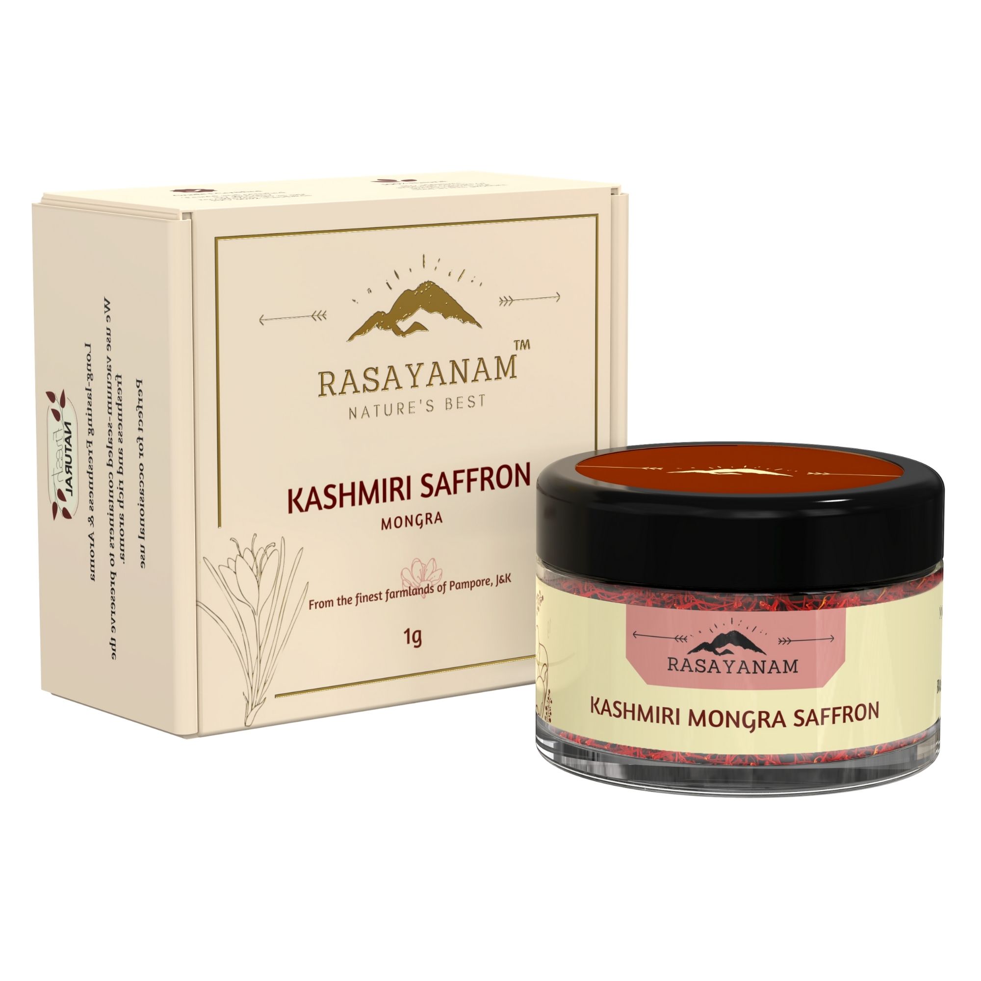 Rasayanam Pure Kashmiri Mongra Saffron/ Kesar