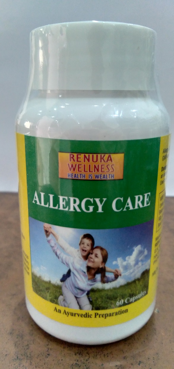 Renuka Wellness ALLERGY CARE CAPSULES - 800 mg