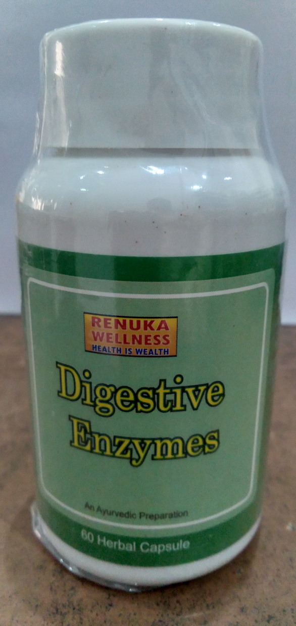 Renuka Wellness DIGESTIVE ENZYME CAPSULES- 800 mg