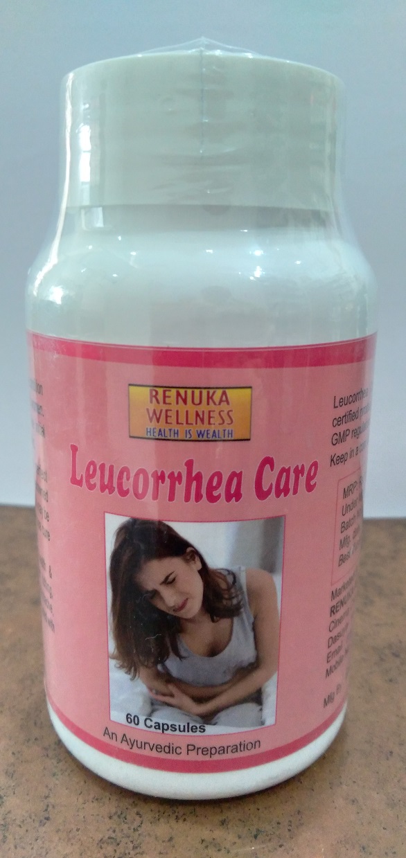 Renuka Wellness LEUCORRHOEA CARE CAPSULES- 800 mg