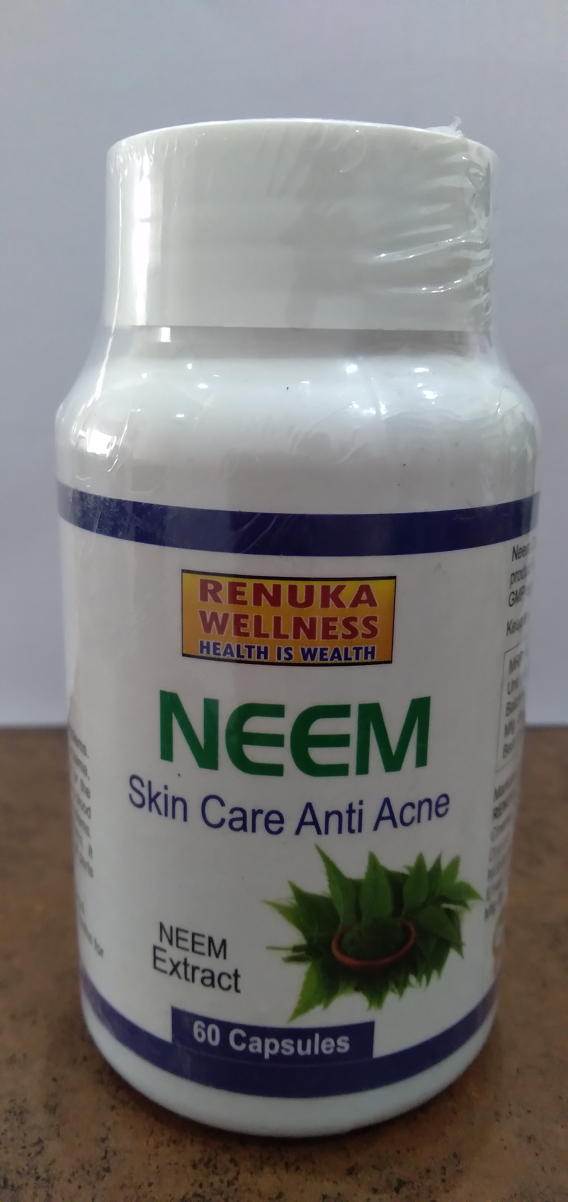 Renuka Wellness NEEM CAPSULES- 500 mg