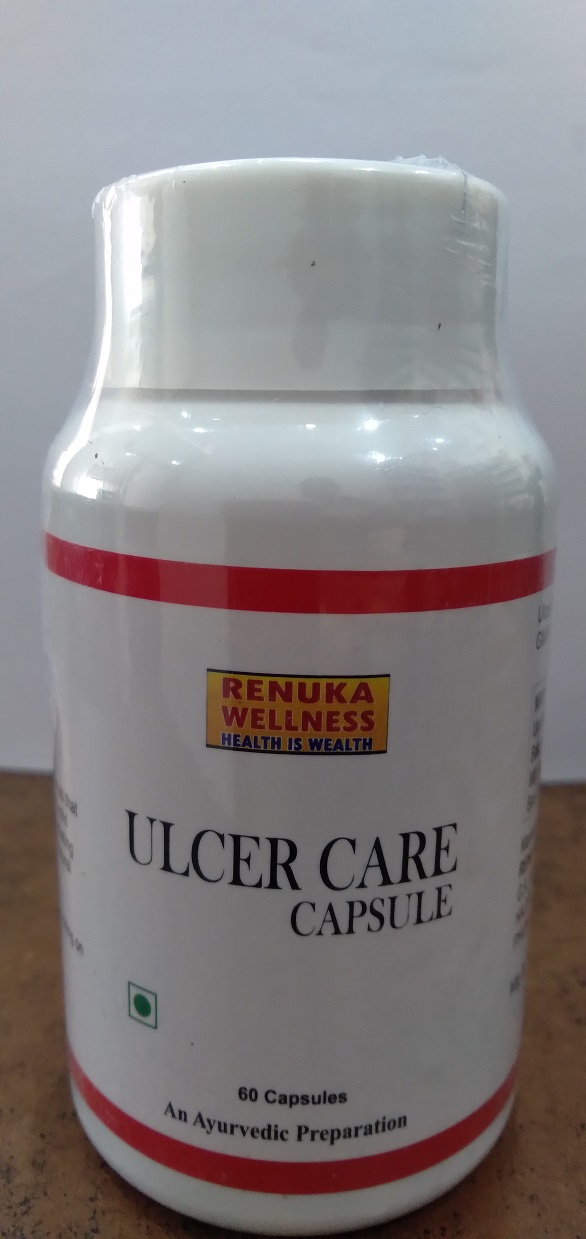 Renuka Wellness ULCER CARE CAPSULES- 800 mg