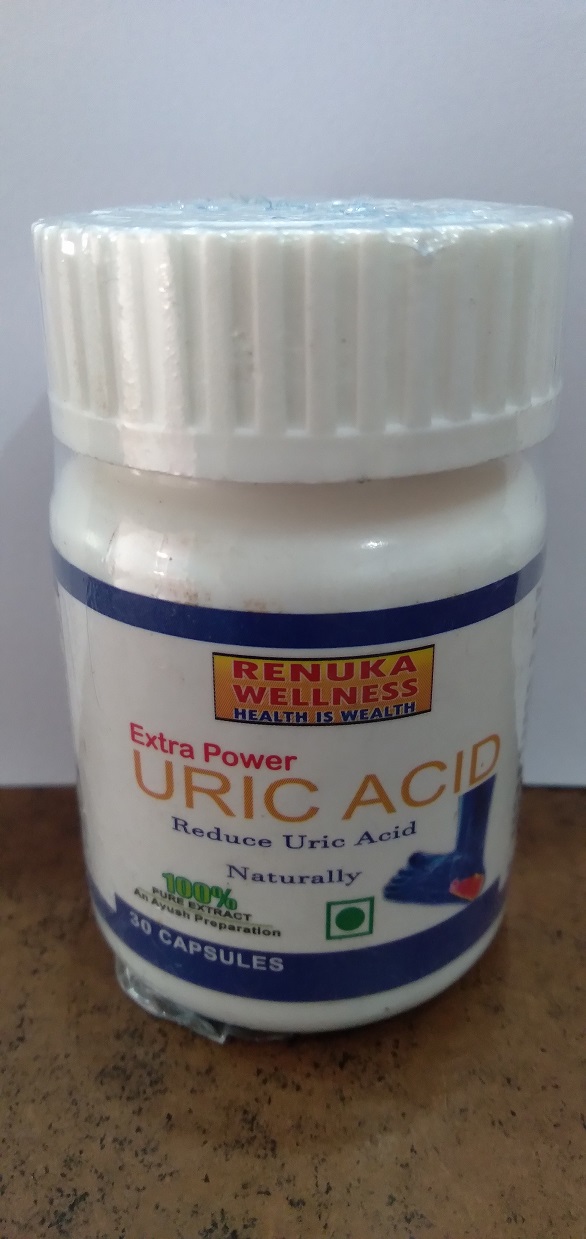 Buy Renuka Wellness URIC ACID CAPSULES - 800 mg at Best Price Online