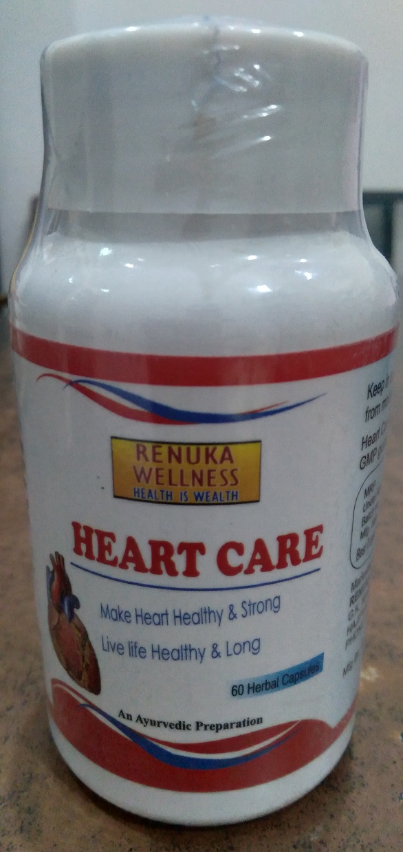 Renuka Wellness HEART CARE CAPSULES- 800 mg