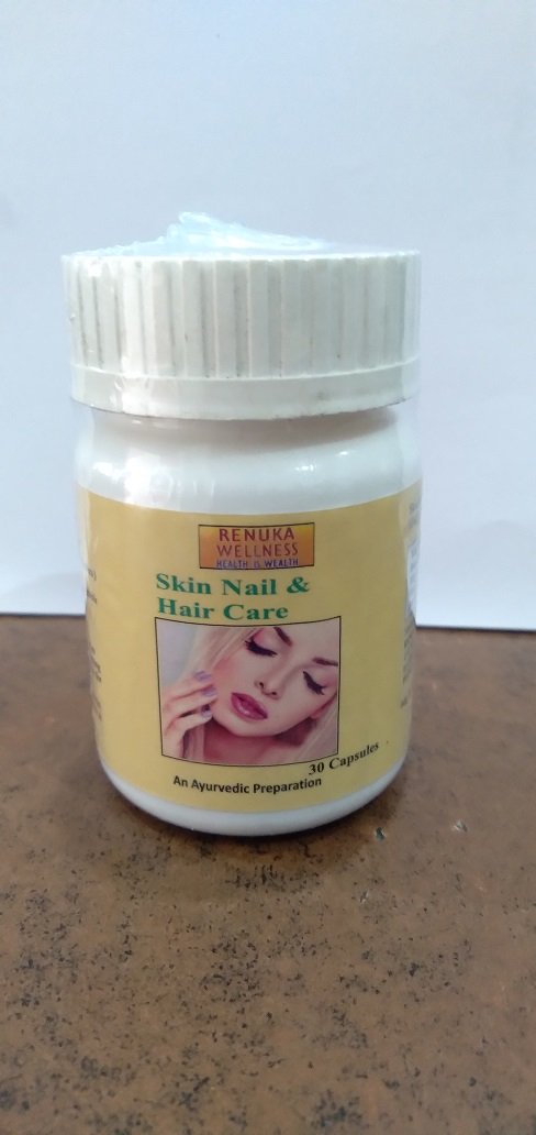 Buy Renuka Wellness SKIN NAIL & HAIR CARE CAPSULES - 800 mg at Best Price Online