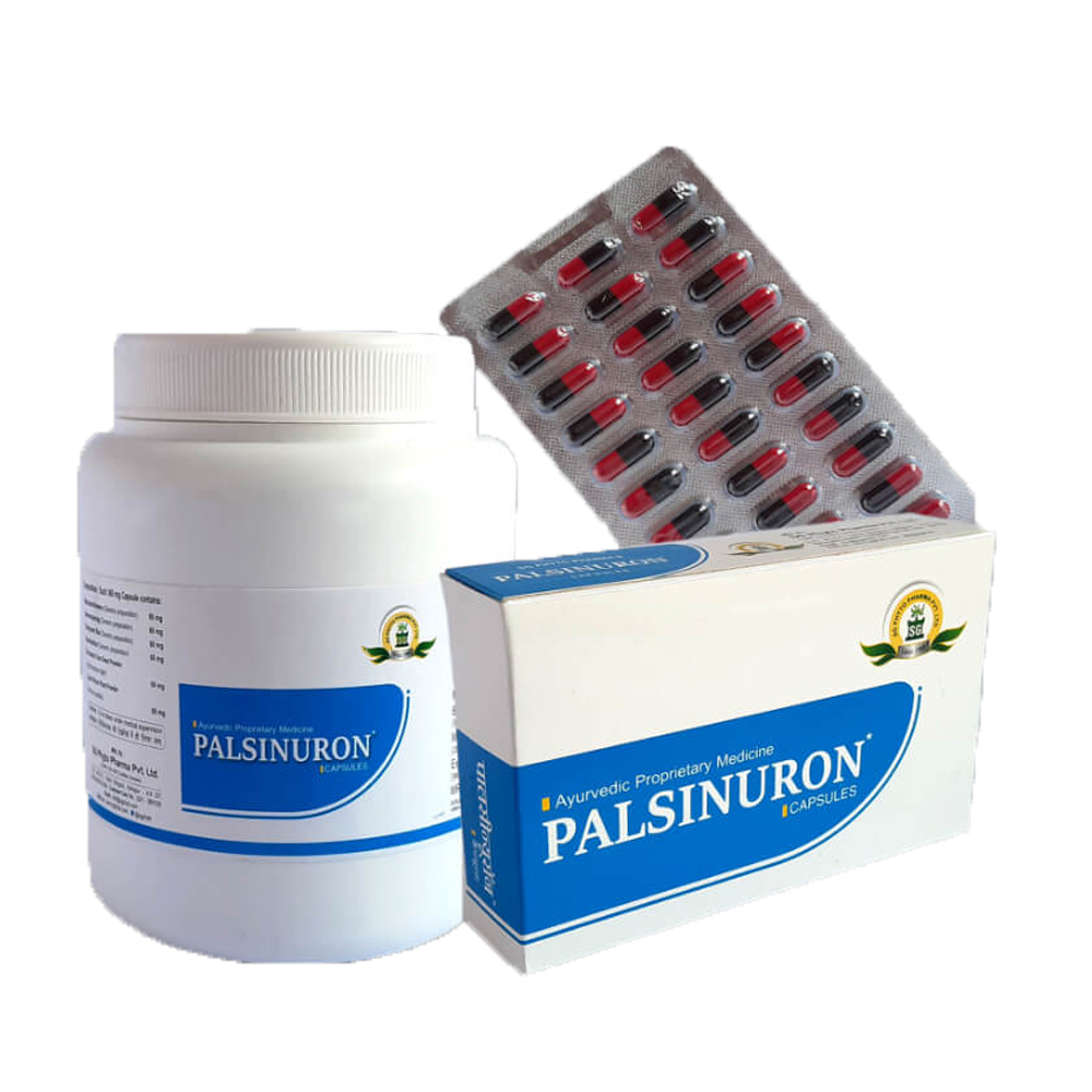 SG Phytopharma Palsinuron Capsule Jar