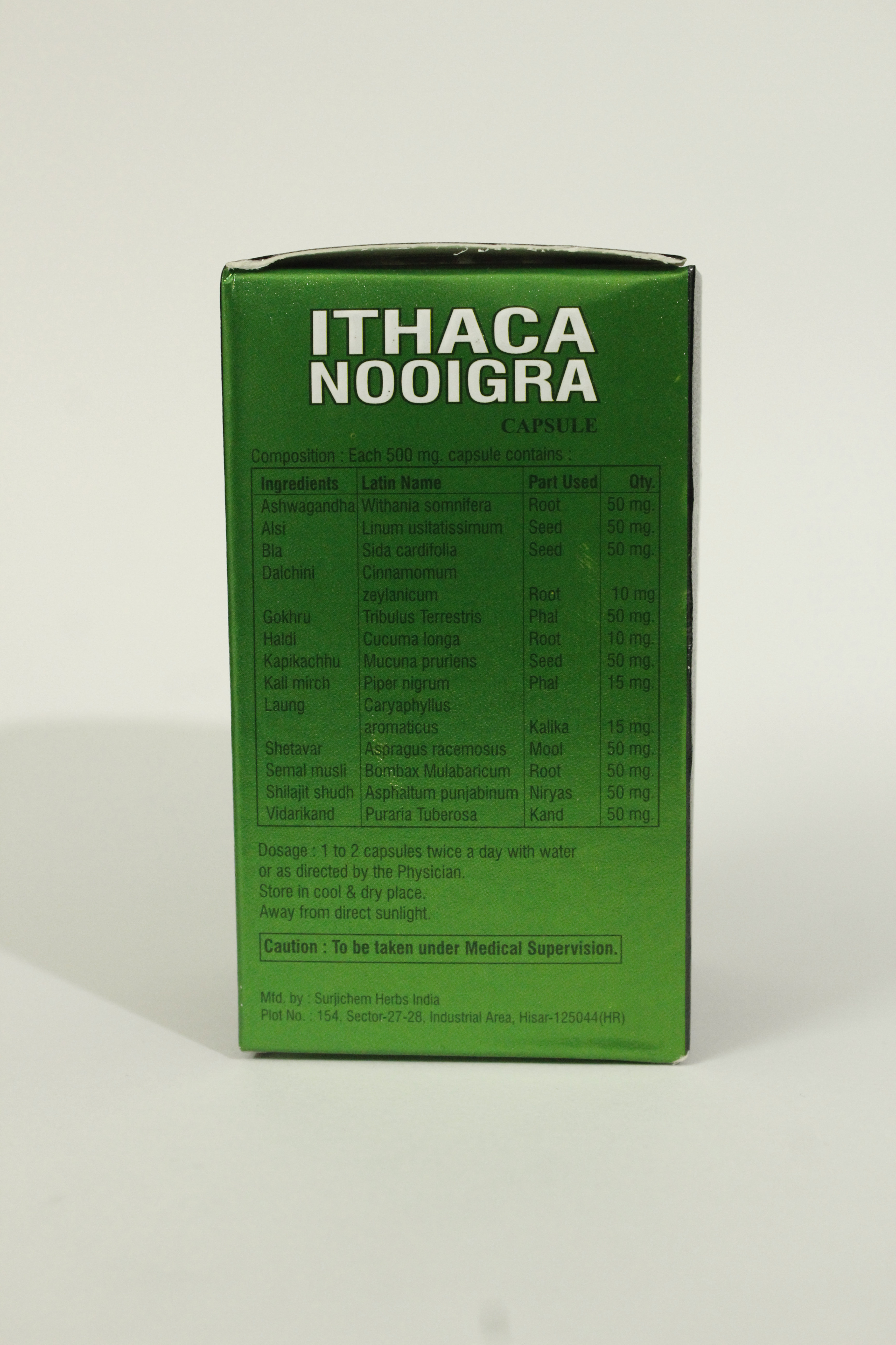 Buy Ithaca Nooigra Capsules at Best Price Online